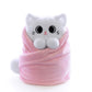 Purritos Xl 12 Inch Cat In Blanket Plush - Mochi