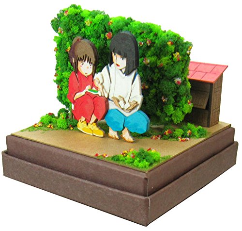 Sankei MP07-58 Studio Ghibli Mini, Spirited Away Haku Onigiri, Non-Scale, Papercraft