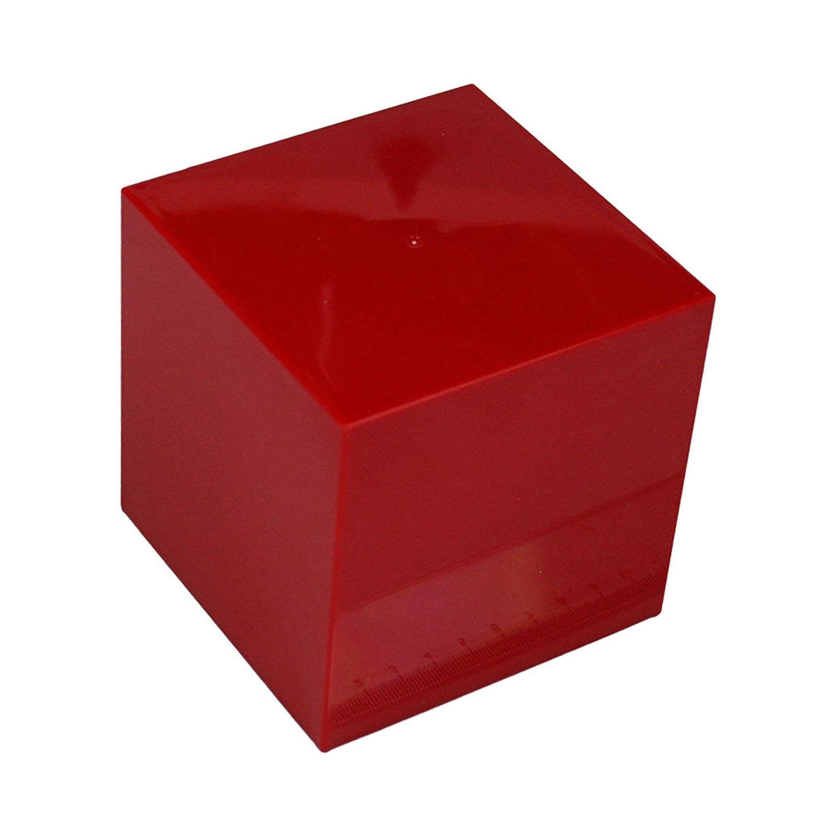 Ilsmysutra Montessori Math Cube Kindergarten Montessori Toy For Kids Boys Girls Ages 2+ Red
