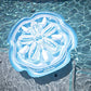 Swimline Inflatable Sand Dollar Pool Island, Blue, 64' X 63' X 8'