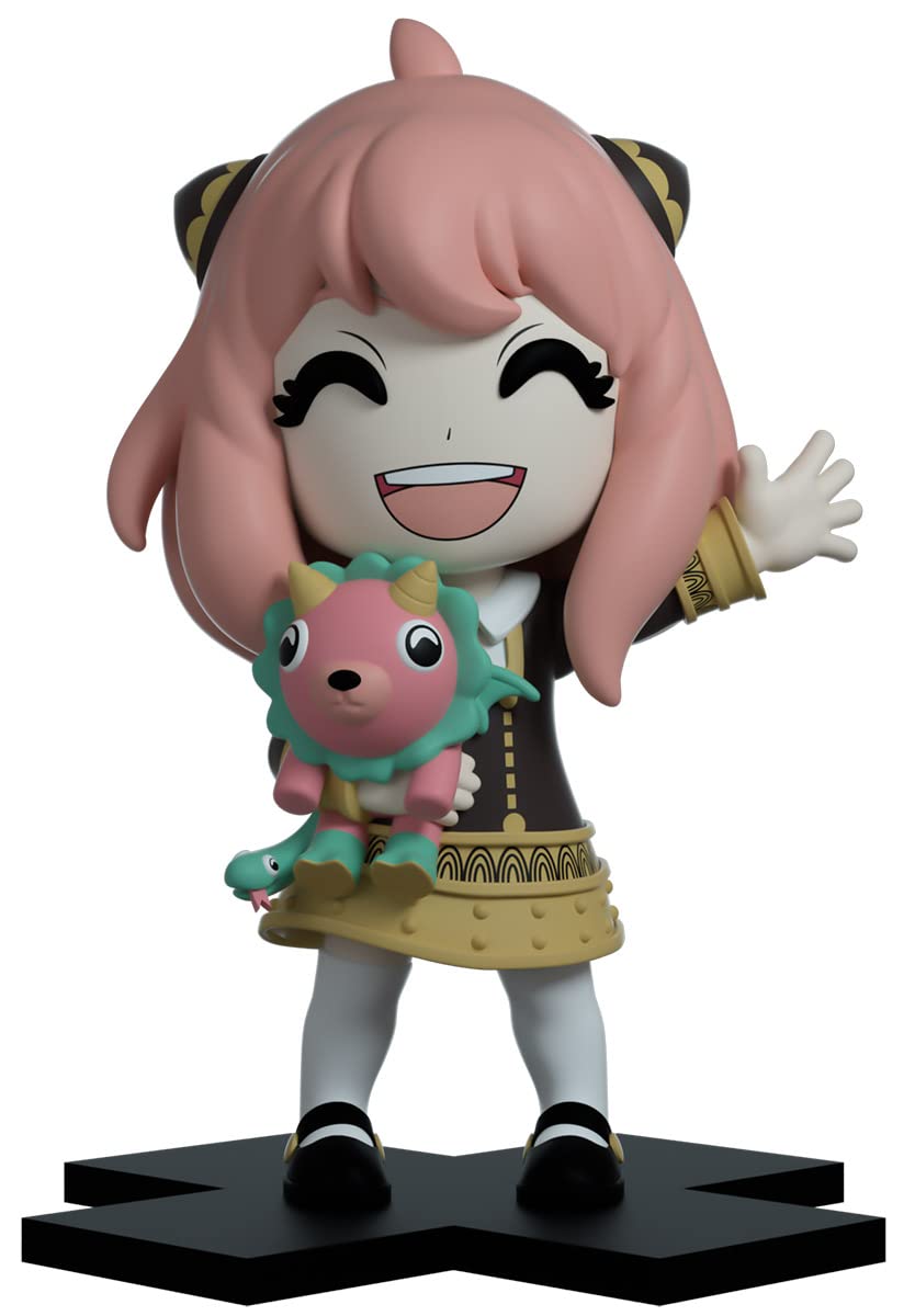 Youtooz Anya Forger 4.3' Vinyl Figure, Official Licensed Telepath Anya With Chimera Collectible From Anime Spy X Family, By Youtooz Spy X Family Collection