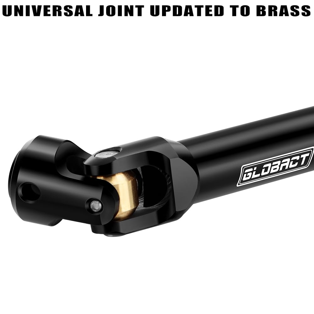 EPINON Stainless Steel Driveshaft Heavy-Duty Drive Shaft for TRX4 Axial SCX10 90046 AXI03007 RC 1/10 Crawler Car Upgrade Accesso