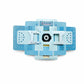 Fundoo Labs Foldscope Basic Kit Foldable Diy Paper Microscope.,Blue