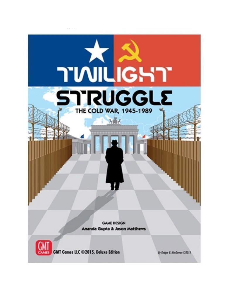 GMT Games Twilight Struggle Deluxe Edition Board Game - One Size, Multicolor, Cardstock, Model 0510-14