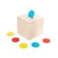 4 in 1 Montessori Play Kit Box - Cotton Swab Board  Coin Box  Carrot Harvest Game  Matchstick Color Drop Game Montessori Toys for Babies 6-12 Months  1 Year  2 Year