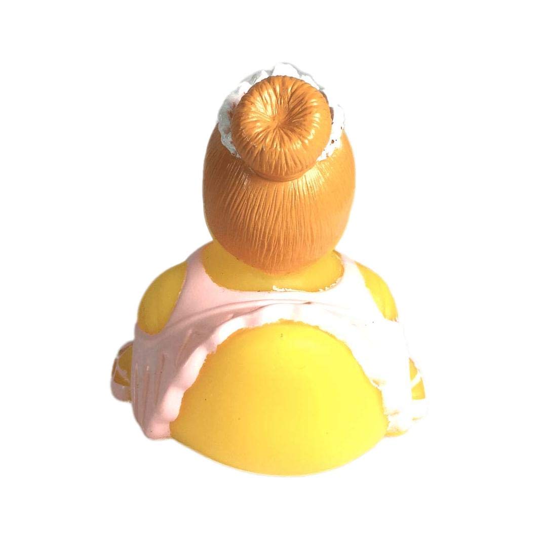 3'' Rock N Roll Rubber Duck [Sealed Hole, No Mildew] - Baby Safe Bathtub Bathing Toy