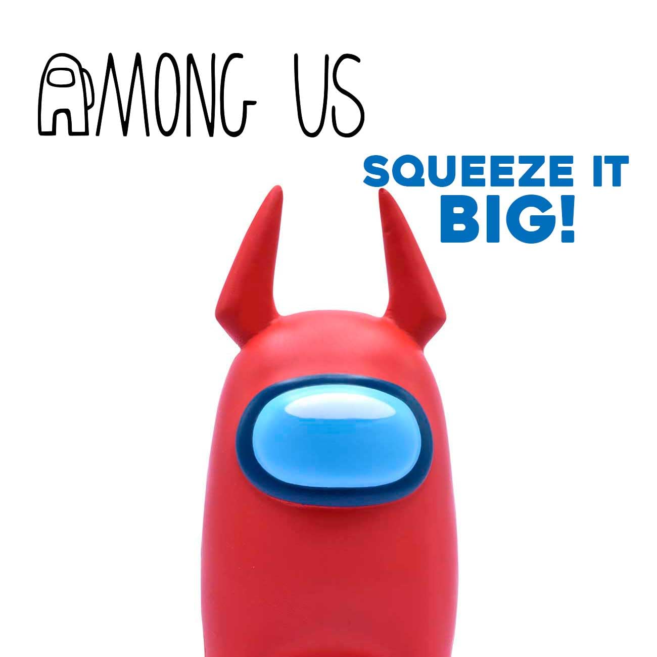 Among Us Mega SquishMe (Red Devil)