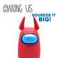 Among Us Mega SquishMe (Red Devil)