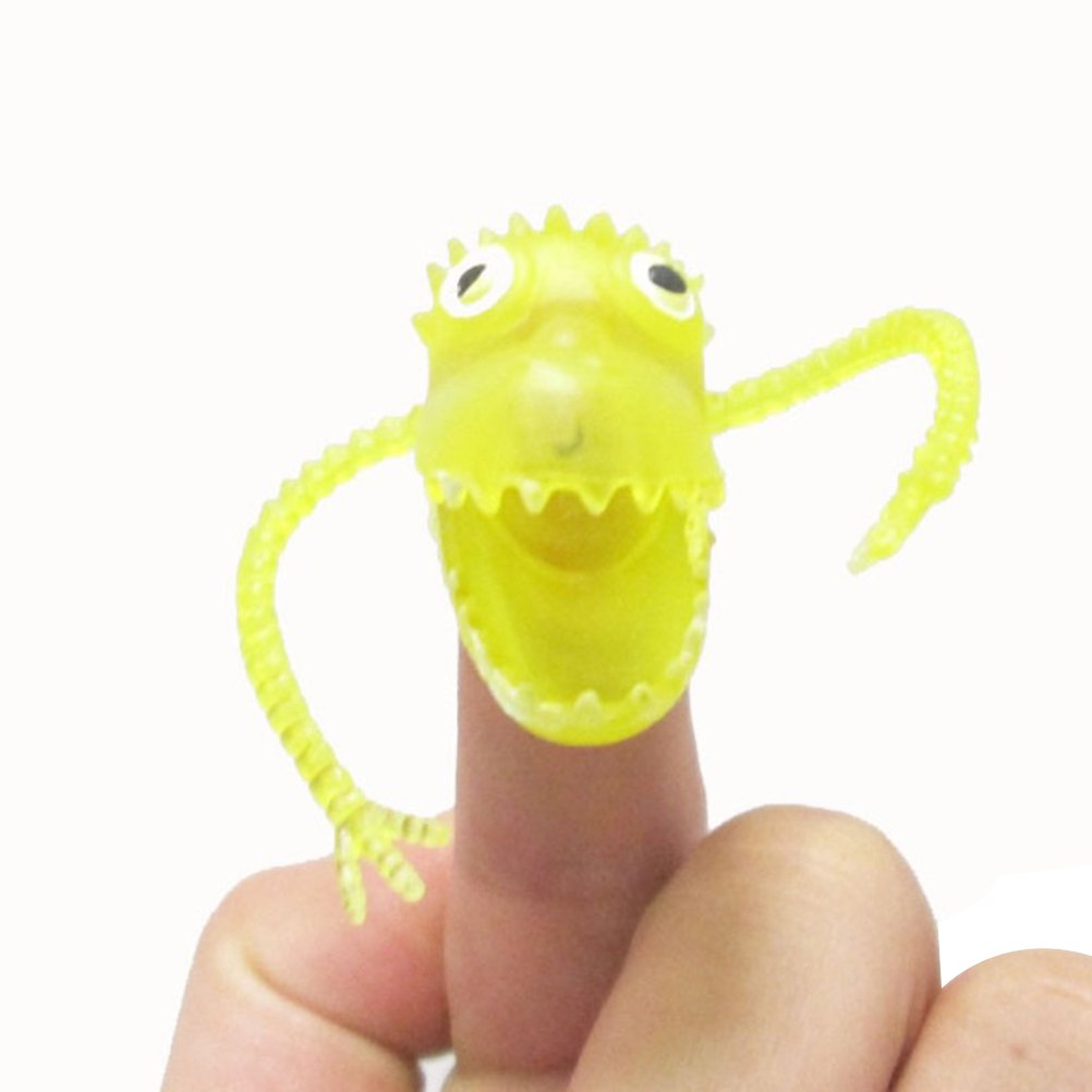 Toymytoy 10Pcs Monster Finger Cool For Kids Great Party Favors Fun Toys Puppet Show Random Style