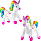The Dreidel Company Rainbow Unicorn Inflate 24'' (2-Pack)