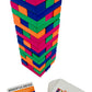 YEHUA! Totika Card Deck - Principles, Values & Beliefs - Wooden - Model 5721 - Blue, Orange, Purple, Green