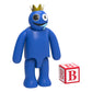 Rainbow Friends Blue Action Figure - 5" Tall Posable Plastic Toy, Model RF605