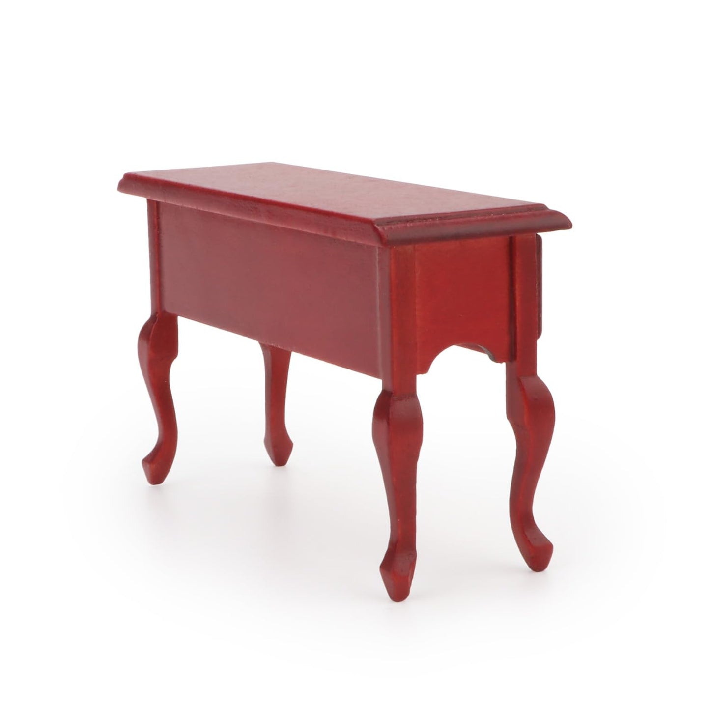 Miniature Table 1:12 Furniture For Dollhouse Accessories Writing Desk With 3 Drawers Miniature Room Ornaments Living Room Bedroo