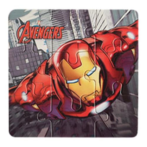 Myesha Toys Marvel Avengr Zigsaw Puzzle, Pack of 5, Total 45 Pieces