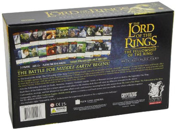Cryptozoic Entertainment Lord of The Rings Deck Building Game - Cardstock, Multicolor, 3" x 12.25" x 8", Model 01443CZE