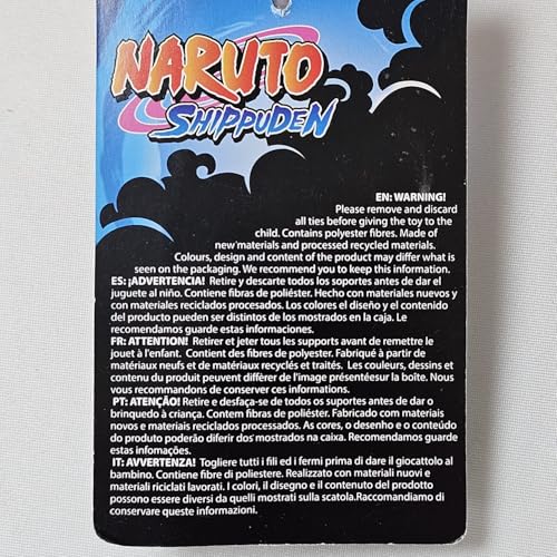 BARRADO Naruto Characters 25cm Plush Toy - Naruto, Kakashi, Sasuke, Kurama - Collector's Edition - Super Soft Quality (25cm, Kak