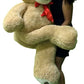5 Foot Giant Teddy Bear Huge Soft Tan With Bigfoot Paws Giant Stuffed Animal 60 Inch