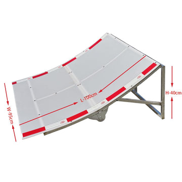 Yskmlolp Rc Car Jump Ramp Rc Takeoff Board Rc Stunt Playset For 1/5 1/10 1/12 1/14 1/16 Rc Car (100 * 95 * 35/37/40Cm)