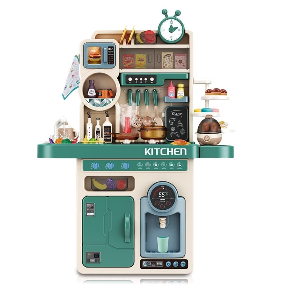 Elvaronix 93 PCS Kids Kitchen Playset