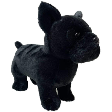 Jianeexsq Cute Simulation French Bulldog Plush Toy Realistic Lifelike Bulldog Dog Puppy Stuffed Animals Model Doll Gift Collecti