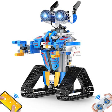 Henoda Robot Toys For 8-16 Year Old Boys Girls Kids With App Or Remote Control Science Programmable Building Block Kit, Stem Projects Educational Birthday Gifts