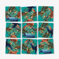 b. dazzle, inc. Scramble Squares Sea Turtles Puzzle - 9 Piece Brain Teaser for Kids & Adults - Cardboard, Model 10164