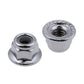 HobbyPark Flange M4 Nylon Lock Nuts for 1/10 Scale RC Car Traxxas Slash 4x4 2WD Stampede VXL Rustler VXL HPI Redcat Axial Racing