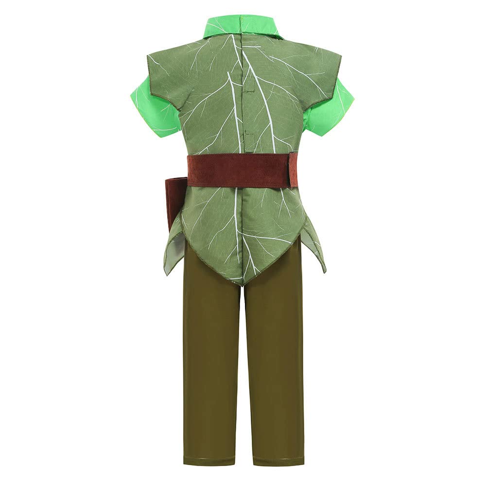 Szytypyl Peter Pan Costume For Boys Fairy Elf Costumes Halloween Outfit Cosplay