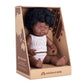 Miniland Doll 15'' African Girl (Box) - Made In Spain, Anatomically Correct, Quality