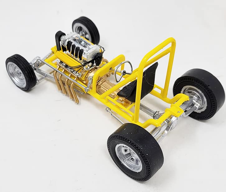 Atlantis Keeler's Kustoms Yellow Fever Competition Coupe 1/25 Made in The USA
