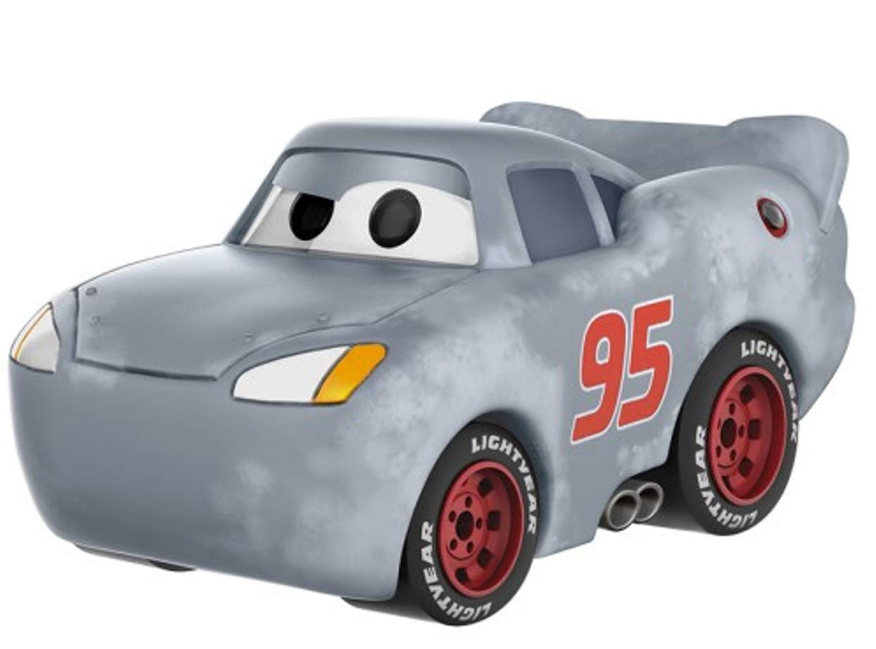 Funko Pop Vinyl Figure - Cars 3 Lightning McQueen Grey Primer, Model 14179, Meijer Exclusive