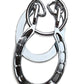 Shuyue Classical Metal Horseshoe Puzzle Traditional Brain Teaser Puzzles Jigsaw Toy (Silver)