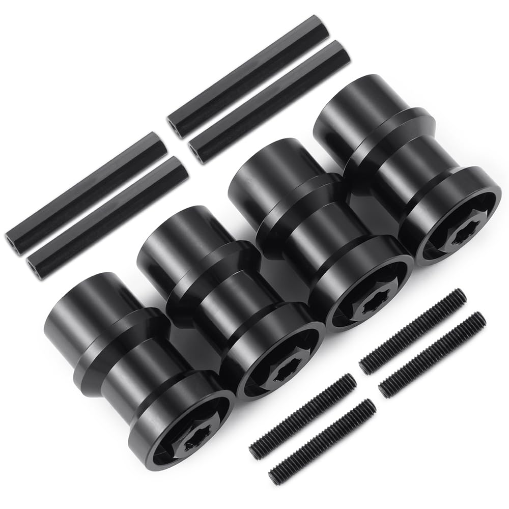 MORLORDY RC Dually Conversion Kit - Single Wheel to Two Wheel Conversion Kit for Flatbed Hauler T6 G63 TRX6 1/10 Scale RC Model 