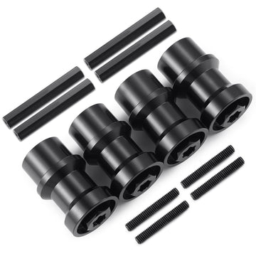 MORLORDY RC Dually Conversion Kit - Single Wheel to Two Wheel Conversion Kit for Flatbed Hauler T6 G63 TRX6 1/10 Scale RC Model 