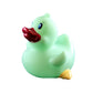 3'' Glow In The Dark Rubber Duck [Sealed Hole, Floats Upright] - Baby Safe Bathtub Bathing Toy