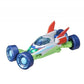 PJ Masks Power Heroes Convertible Vehicle - Large Multi-Coloured Hero Flash with Lights & Sounds (Model F7599)