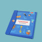 Vibgyor Vibes Wooden Magnetic Tangram Travel Game Educational Book for ChildrenPack of 1