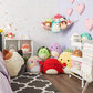 Squishmallows Hugmees Original 14-Inch Caparinne Pink Bigfoot With Heart Headband - Ultrasoft Official Jazwares Large Plush