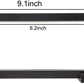 Rechiato 4-Piece 3D Floating Display Cases, 9.1''3.5''0.8'', Military Challenge Coin & Medallion Holder