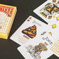Fournier Bicycle Emoji Playing Cards - 54 Poker Cards (52 + 2 Jokers) - Standard Size - Embossed Cardboard - Polychrome Case - Collectors, Magicians & Cardistry - Age 14+