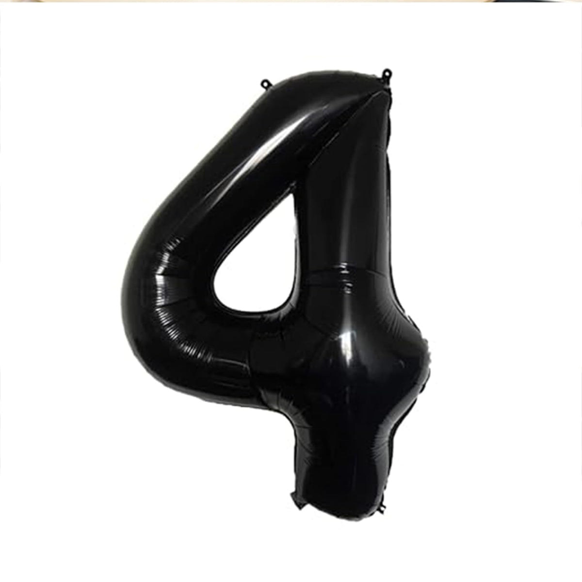 Atpata Funky Black Number Foil Balloons for Numeric Milestone Parties (40 INCH, 4)
