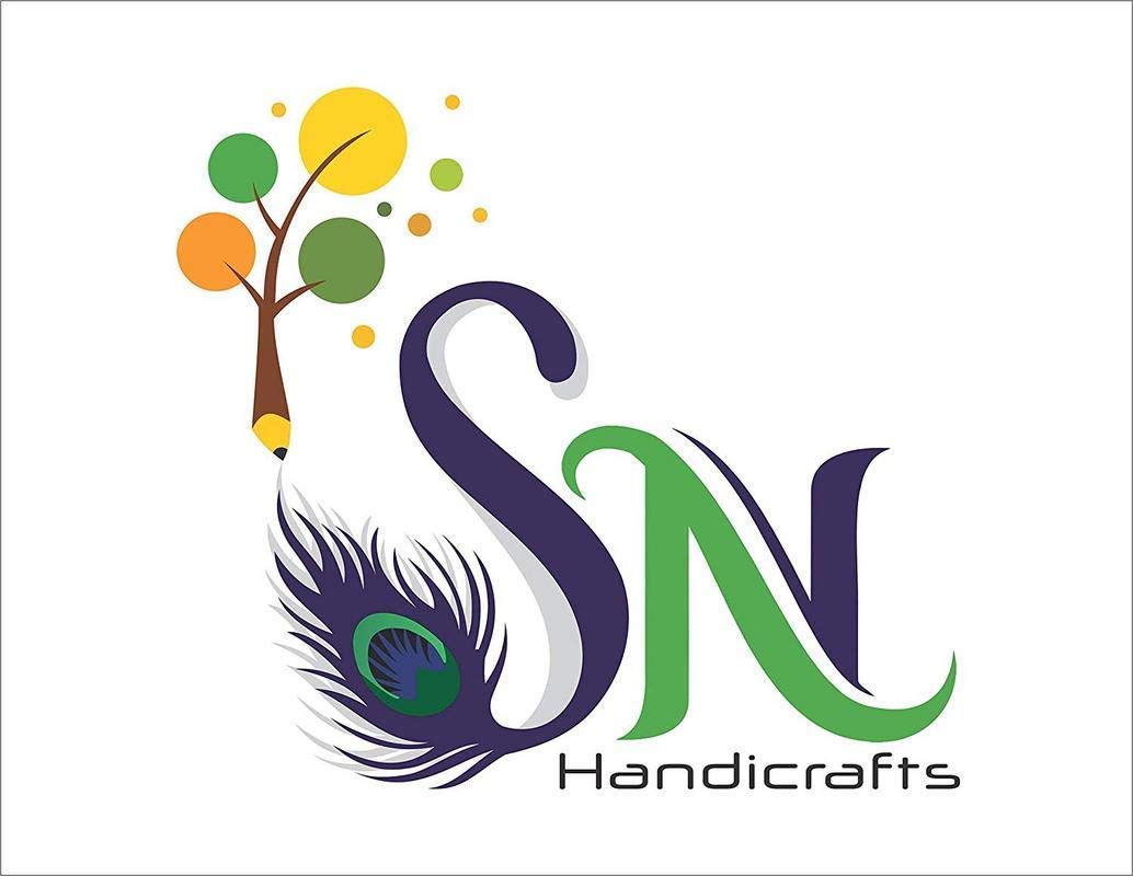 SN Handicrafts Polyresin Siddh Ganesh Idol, Standard size, Multicolour