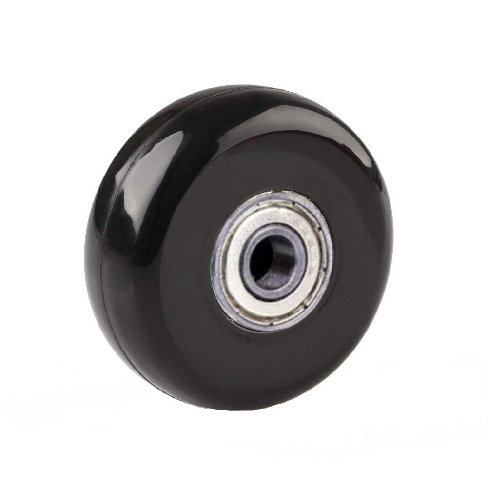 Oro 1 Pair Luggage Wheels Replacement 40 * 18Mm Case Wheels With 8Mm(0.31') Bearings Wheels For Suitcase And Inline Outdoor Skate And Caster Board