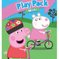 Bendon Peppa Pig Mini Play Packs, Each With Mini Coloring Book, 2 Mini Crayons, And A Sticker, 10-Pack