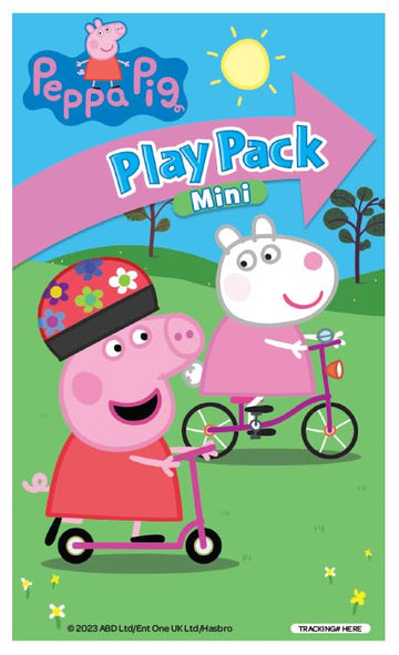 Bendon Peppa Pig Mini Play Packs, Each With Mini Coloring Book, 2 Mini Crayons, And A Sticker, 10-Pack