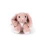 Laila And Lainey Bunny Stuffed Animal - 10.5 Inch Tall Pink Bunny Plush, Weighted Bottom For Independent Sitting, Safety Certifi
