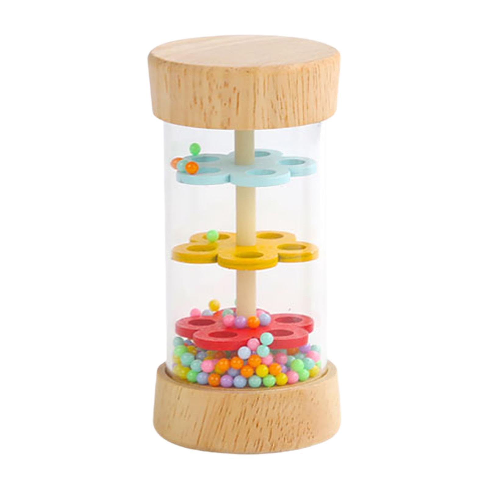 Calandis Rainmaker Sensory Skills Wooden Rain Stick For Kids Babies 6 Months Boy Girl | Developmental Baby Toys | Toys For Baby 