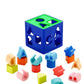 Zynquo By Jv Shape Sorting Cube Toy With 16 Pieces | Kids Educational Activity Toy With Shapes & Colors | Learning & Development
