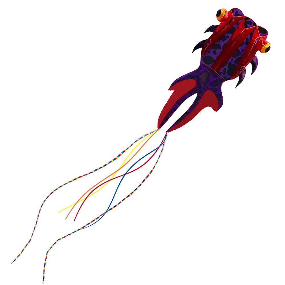 Kite Giant 3D Goldfish Frameless Soft Parafoil Kites For Kids And Adults Easy Flyer Kite For Beach Park Garden Playground With 5