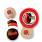 Babyfanatic Wood Rattle 2 Pack - Nfl Cleveland Browns - Officially Licensed Baby Toy Set